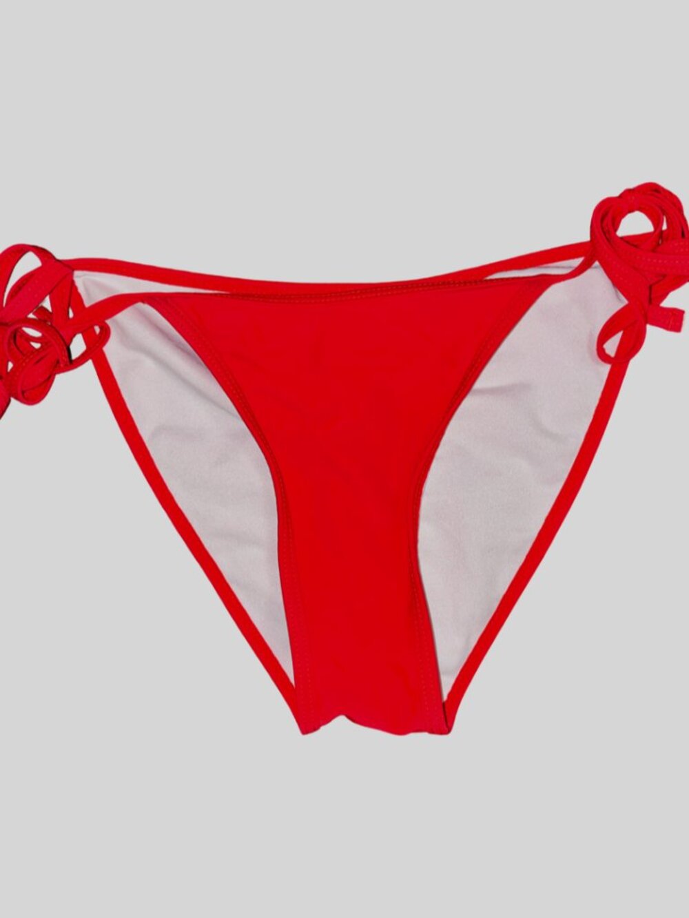 Sz.M*NWOT*Bright Red Bikini Bottom--Lined